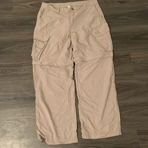 Tan jogging pants in good shape hardly been worn